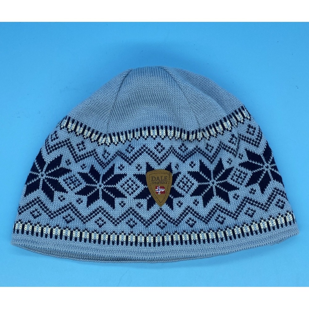 DALE OF NORWAY Garmisch Merino Wool Beanie Hat - Made in Norway